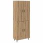 Preview: Highboard Artisan-Eiche 69,5 x 34 x 180 cm
