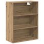 Preview: Highboard Artisan-Eiche 69,5 x 32,5 x 180 cm Holzwerkstoff