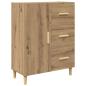 Preview: Highboard Artisan-Eiche 69,5 x 32,5 x 180 cm Holzwerkstoff
