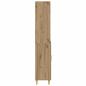 Preview: Highboard Artisan-Eiche 69,5 x 32,5 x 180 cm Holzwerkstoff