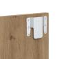 Preview: ARDEBO.de - Kopfteil mit Schrank 3 pcs Artisan-Eiche Holzwerkstoff