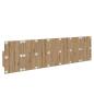 Preview: Kopfteil mit Schrank 3 Stk. Artisan-Eiche Holzwerkstoff
