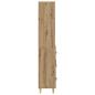 Preview: Highboard Artisan-Eiche 69,5 x 32,5 x 180 cm Holzwerkstoff