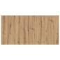 Preview: Kopfteil mit Schrank 3 Stk. Artisan-Eiche Holzwerkstoff
