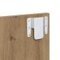 Preview: Kopfteil mit Schrank 3 Stk. Artisan-Eiche Holzwerkstoff