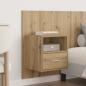 Preview: Kopfteil mit Schrank 3 pcs Artisan-Eiche Holzwerkstoff