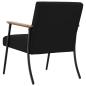Preview: Sessel Schwarz 59 x 75 x 78 cm Stoff