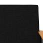 Preview: Sessel Schwarz 59 x 75 x 78 cm Stoff
