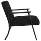 Preview: Sessel Schwarz 59 x 75 x 78 cm Stoff