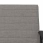 Preview: ARDEBO.de - Sessel Taupe 59 x 75 x 78 cm Stoff