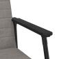 Preview: Sessel Taupe 59 x 75 x 78 cm Stoff