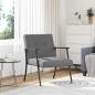 Preview: ARDEBO.de - Sessel Dunkelgrau Stoff