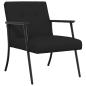 Preview: Sessel Schwarz 59 x 75 x 78 cm Stoff