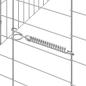 Preview: Hasenkäfig Silber 400 x 78 x 78 cm Verzinkter Stahl
