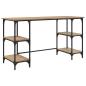 Preview: Schreibtisch Artisan-Eiche 140 x 50 x 75 cm Holzwerkstoff