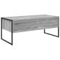 Preview: Couchtisch Graues Sonoma 100 x 46 x 40 cm Holzwerkstoff