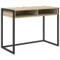 Preview: Schreibtisch mit Speicher Sonoma 100 x 50 x 75 cm Holzwerkstoff