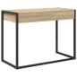Preview: Schreibtisch mit Speicher Sonoma 100 x 50 x 75 cm Holzwerkstoff