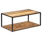 Preview: Couchtisch 90x50x40 cm Altholz Massiv