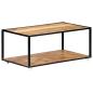 Preview: Couchtisch 90x50x40 cm Altholz Massiv
