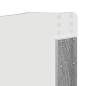 Preview: Aufbewahrungsbett Graues Sonoma 140 x 200 cm Holzwerkstoff