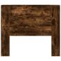 Preview: Kopfteil Geräucherte Eiche 120 x 16,5 x 103,5 cm Holzwerkstoff