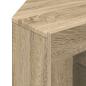 Preview: Eck-LED-TV-Schrank Sonoma-Eiche 105 x 40 x 68 cm Holzwerkstoff