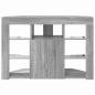 Preview: Eck-LED-TV-Schrank Graues Sonoma 105 x 40 x 68 cm Holzwerkstoff