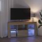Preview: Eck-LED-TV-Schrank Sonoma-Eiche 105 x 40 x 68 cm Holzwerkstoff