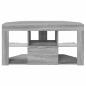 Preview: Eck-LED-TV-Schrank Graues Sonoma 105 x 40 x 68 cm Holzwerkstoff