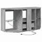 Preview: Eck-LED-TV-Schrank Graues Sonoma 105 x 40 x 68 cm Holzwerkstoff