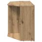 Preview: Eck-LED-TV-Schrank Artisan-Eiche 105 x 40 x 68 cm Holzwerkstoff