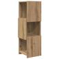 Preview: Eckschrank Weiß 30,5x30x95cm Holzwerkstoff