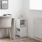 Preview: Eckschrank 30,5x30x65cm Holzwerkstoff