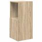Preview: Eckschrank Weiß 30,5x30x65cm Holzwerkstoff