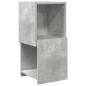 Preview: ARDEBO.de - Eckschrank Weiß 30,5x30x65cm Holzwerkstoff
