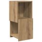 Preview: Eckschrank Weiß 30,5x30x65cm Holzwerkstoff