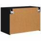 Preview: TV-Wandschrank Schwarz 59,5 x 31 x 40 cm Holzwerkstoff