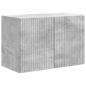 Preview: TV-Wandschrank Beton Grau 59,5 x 31 x 40 cm Holzwerkstoff