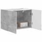 Preview: TV-Wandschrank Beton Grau 59,5 x 31 x 40 cm Holzwerkstoff