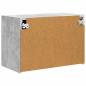 Preview: TV-Wandschrank Beton Grau 59,5 x 31 x 40 cm Holzwerkstoff