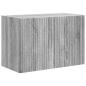 Preview: TV-Wandschrank Graues Sonoma 59,5 x 31 x 40 cm Holzwerkstoff