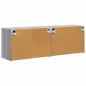 Preview: TV-Wandschrank 2 pcs Graues Sonoma 59,5 x 31 x 40 cm