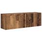 Preview: TV-Wandschrank 2 pcs Altholz 59,5 x 31 x 40 cm Holzwerkstoff