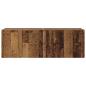 Preview: TV-Wandschrank 2 pcs Altholz 59,5 x 31 x 40 cm Holzwerkstoff