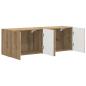 Preview: TV-Wandschrank 2 pcs Artisan-Eiche 59,5 x 31 x 40 cm