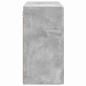 Preview: ARDEBO.de - TV-Wandschrank Beton Grau 59,5 x 31 x 60 cm Holzwerkstoff