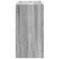 Preview: TV-Wandschrank Graues Sonoma 59,5 x 31 x 60 cm Holzwerkstoff