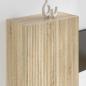 Preview: TV-Wandschrank Sonoma-Eiche 59,5 x 31 x 80 cm Holzwerkstoff