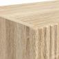 Preview: TV-Wandschrank Sonoma-Eiche 59,5 x 31 x 80 cm Holzwerkstoff
